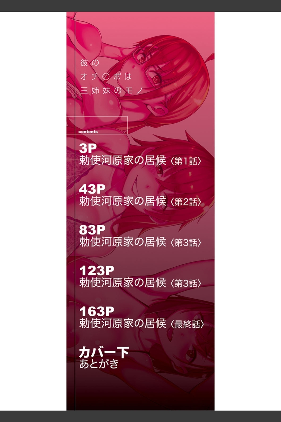 彼のオチ○ポは三姉妹のモノ