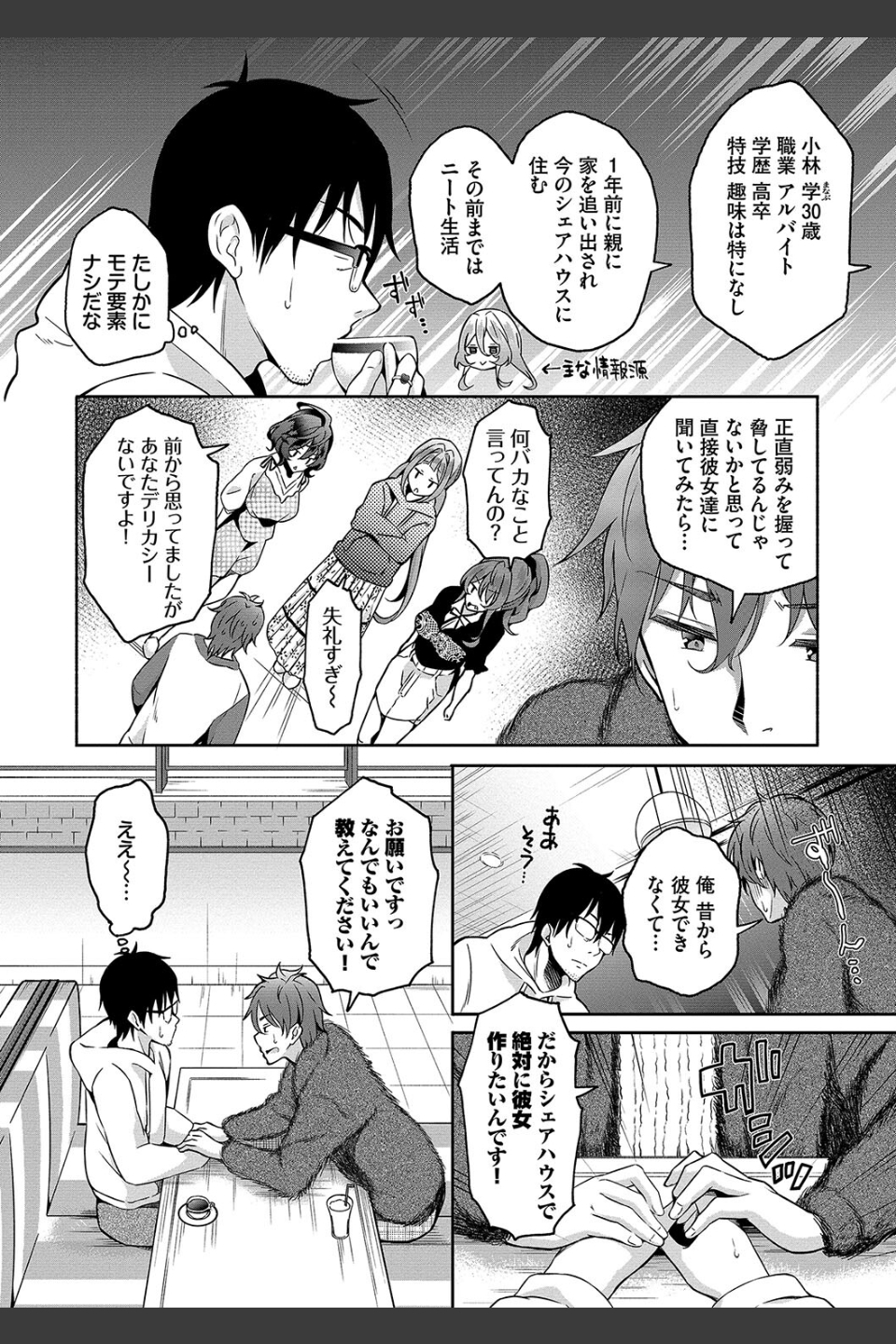 陰キャハーレム〜魔道具を使ってシェアハウスでハーレムをつくってみた話〜【デジタル特装版】