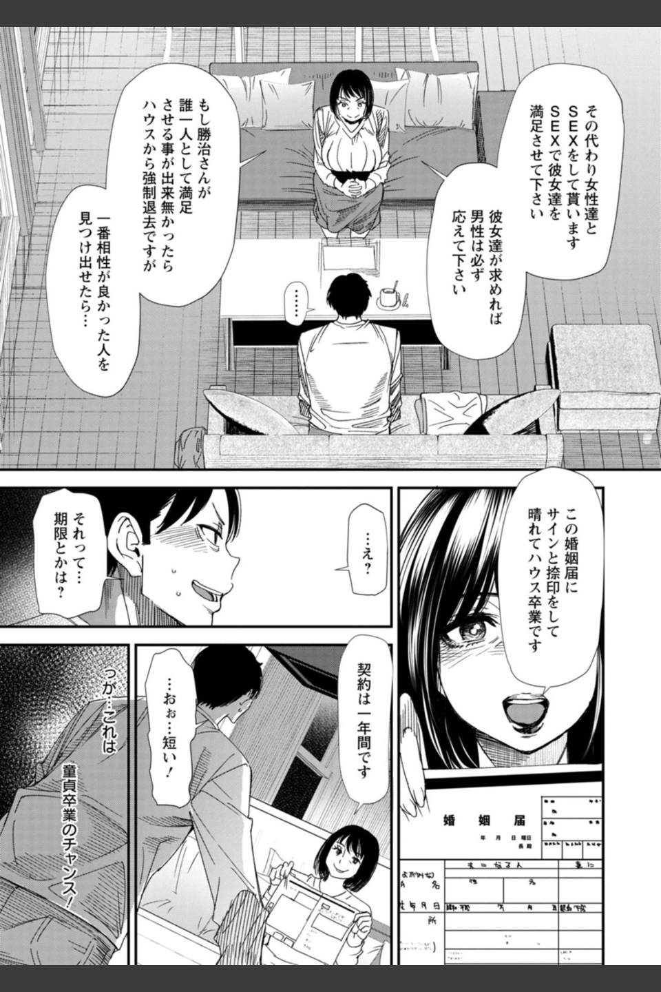 婚活・ハーレム・シェアハウス