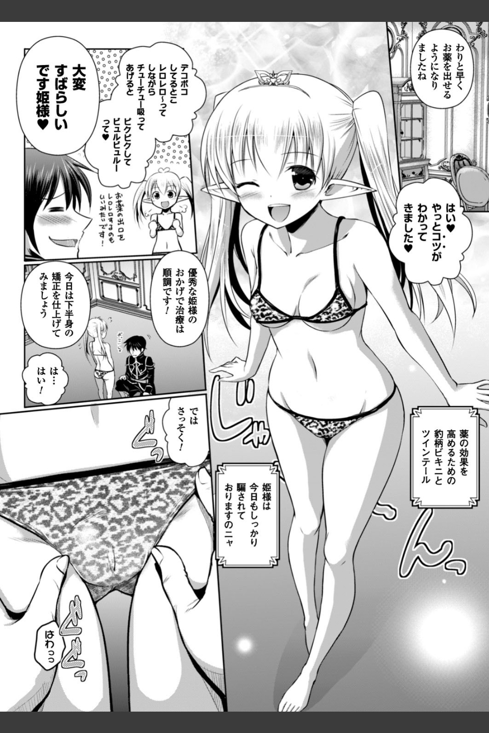 エルフの国の宮廷魔導師になれたので姫様に性的な悪戯をしてみた THE COMIC