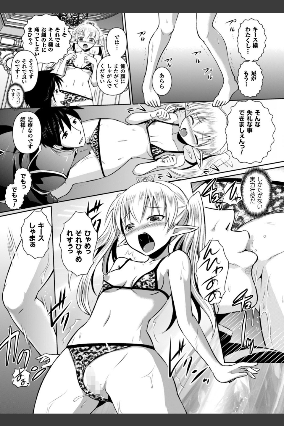 エルフの国の宮廷魔導師になれたので姫様に性的な悪戯をしてみた THE COMIC