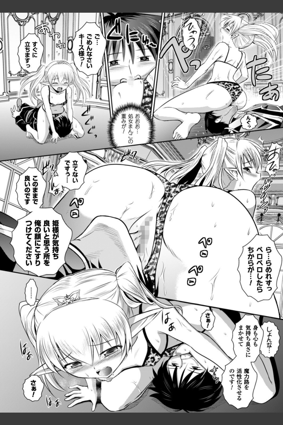 エルフの国の宮廷魔導師になれたので姫様に性的な悪戯をしてみた THE COMIC