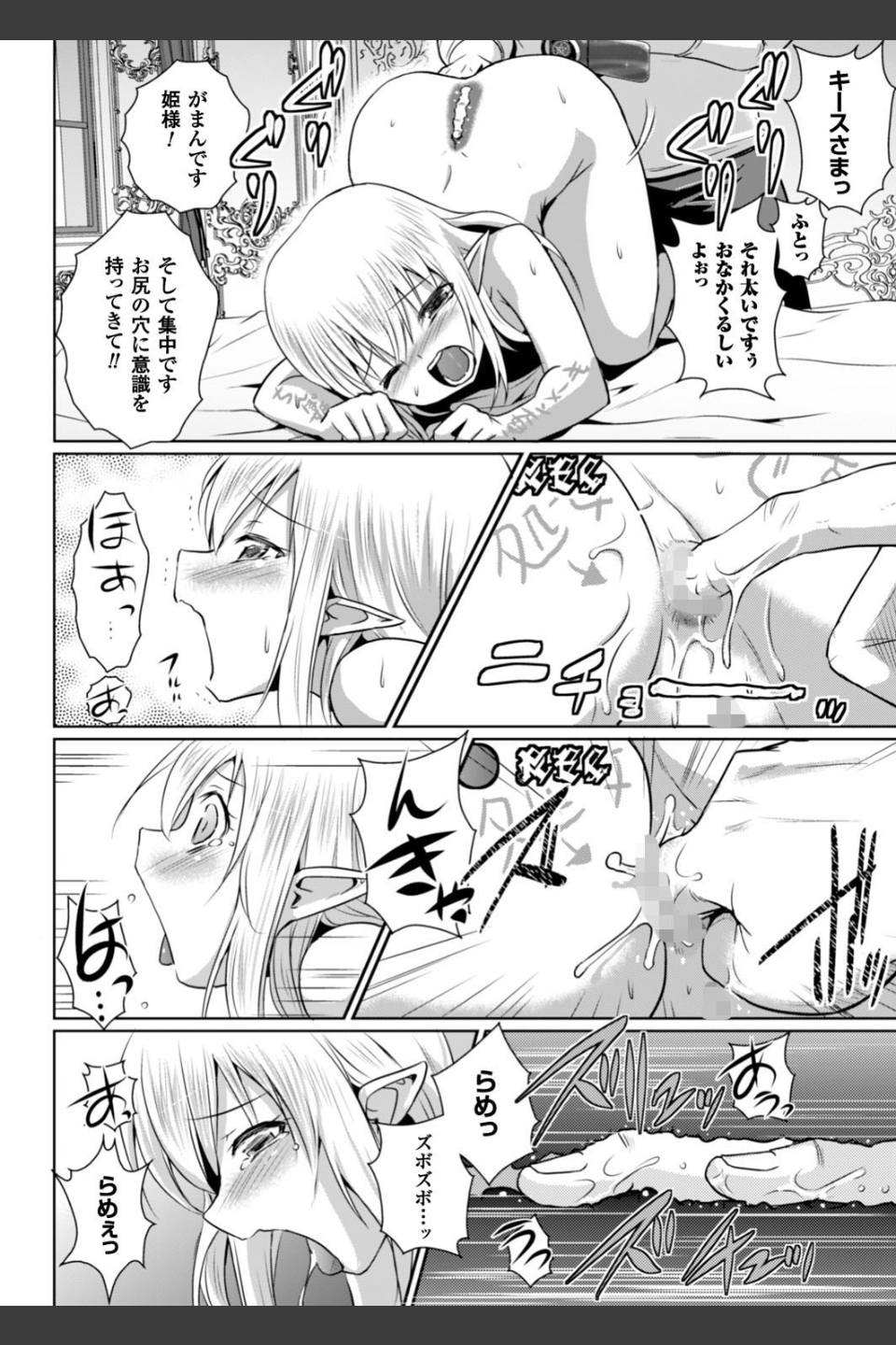 エルフの国の宮廷魔導師になれたので姫様に性的な悪戯をしてみた THE COMIC