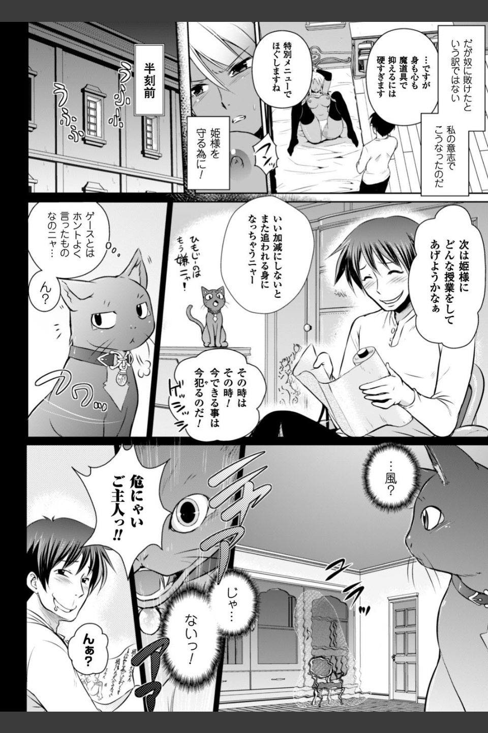 エルフの国の宮廷魔導師になれたので姫様に性的な悪戯をしてみた THE COMIC
